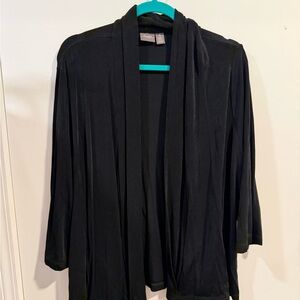 Elegant Black Women's Cardigan